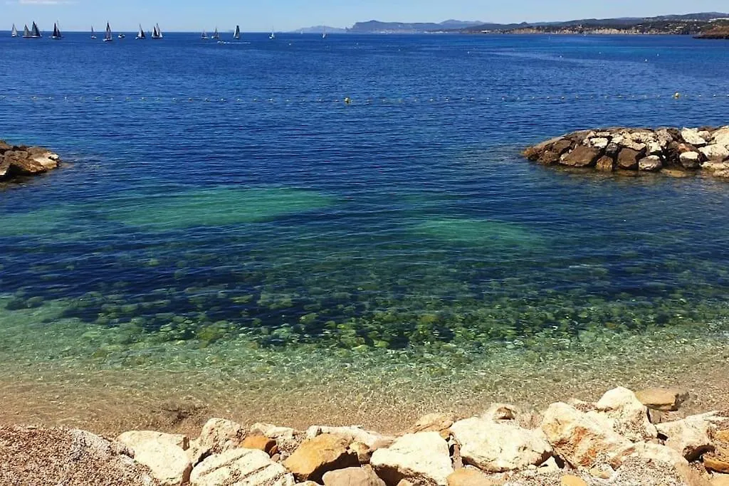 Duplex 44M² Avec Terrasse De 8M² Acces Direct Mer/Pisci/Parking Privatif Surveille Six-Fours-les-Plages França