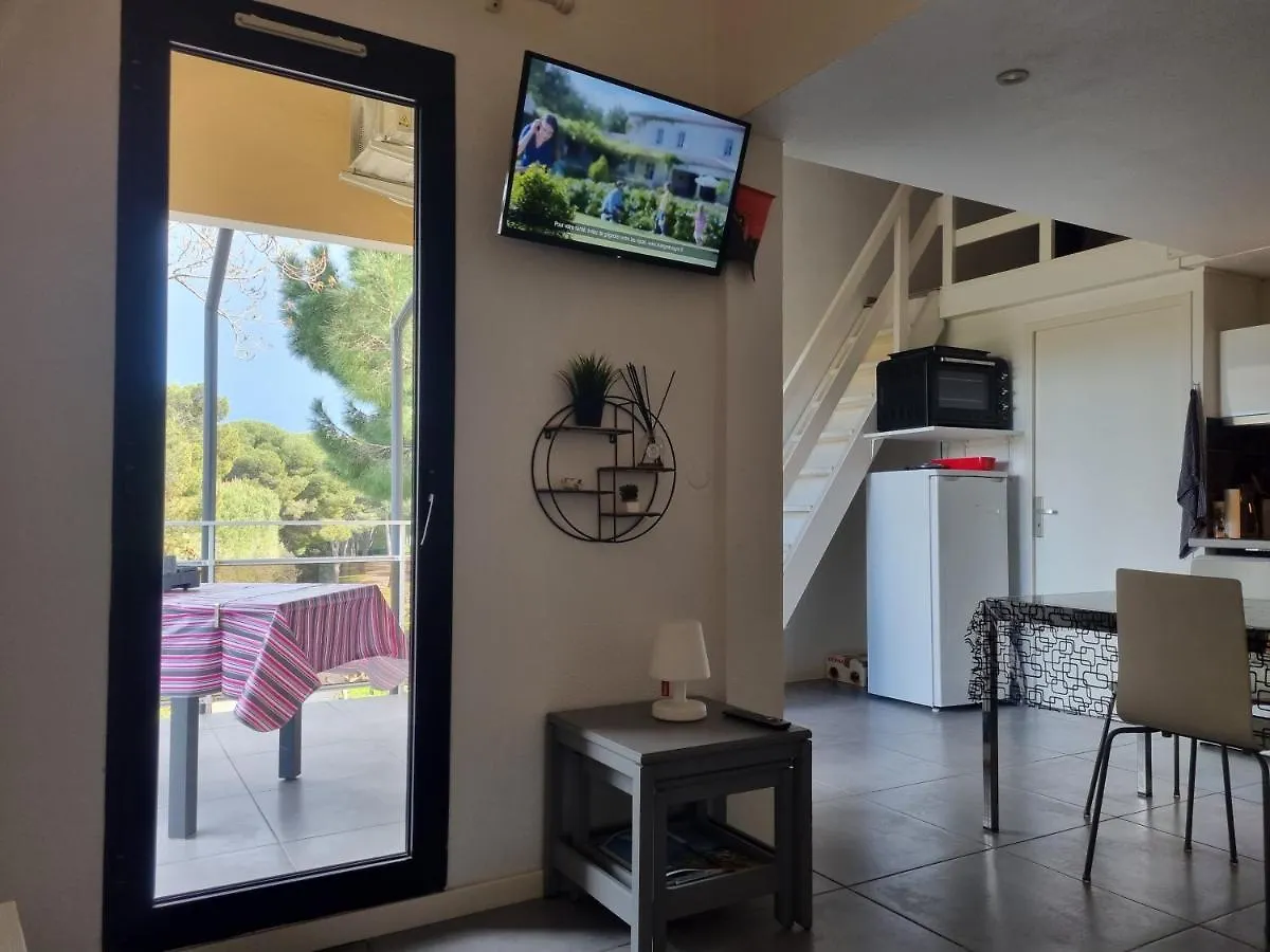 Duplex 44M² Avec Terrasse De 8M² Acces Direct Mer/Pisci/Parking Privatif Surveille Six-Fours-les-Plages